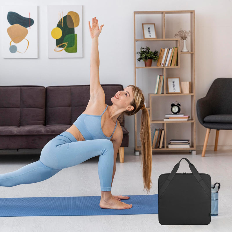 [Australia] - Beautyflier Carrying Bag for Body Composition Monitor Scale, Digital Bathroom Scale Storage Bag, Travel Carrier Case - 13.5 x 13.5 x 1.2 IN, Fits Most Smart Scale for Body Weight (Bag Only) 