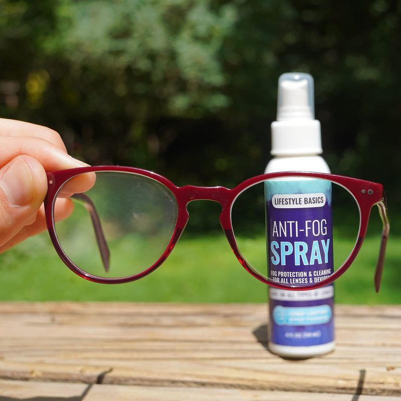[Australia] - Anti Fog Spray Cleaner for Eye Glasses, Lenses, Mirrors - All-Surface Fog Prevention - Up to 24 Hrs Protection 