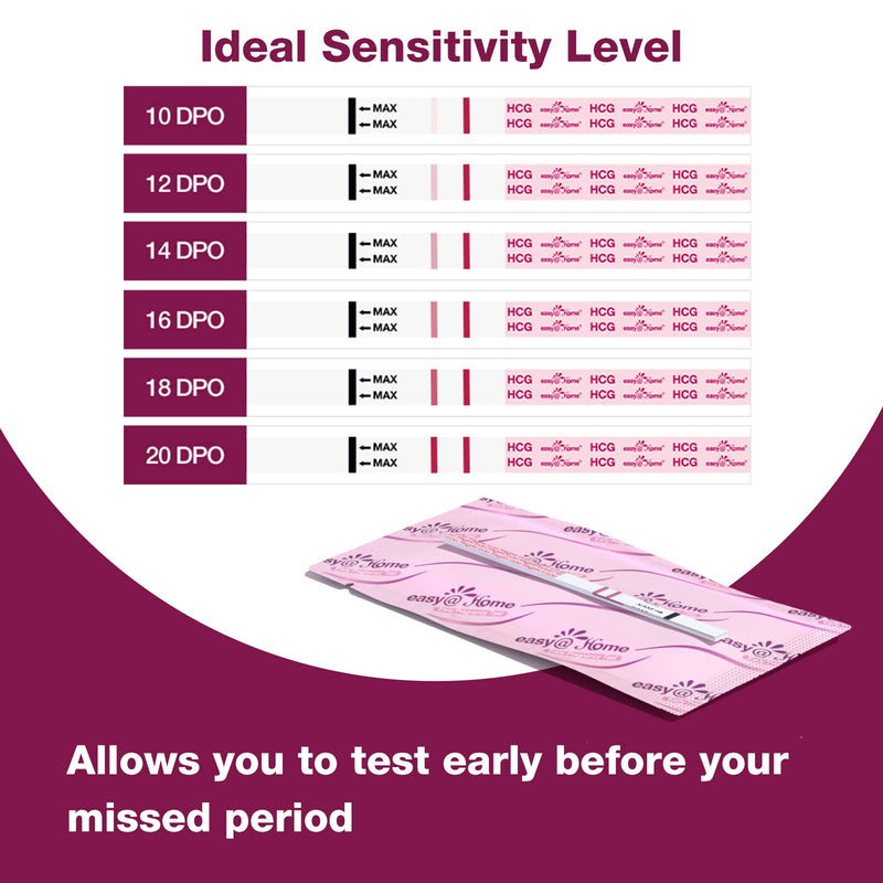 [Australia] - Easy@Home 60 Pregnancy Tests, FSA Eligible, 60 Tests 60 Pack 