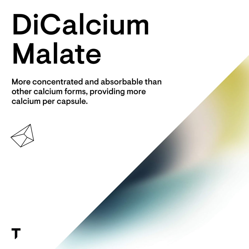 [Australia] - Thorne Calcium - (Formerly DiCalcium Malate) - Chelated Calcium for Enhanced Absorption with DimaCal for Bone Density Support - 120 Capsules 