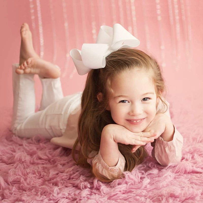 [Australia] - Oaoleer 30 Colors 6 Inch Hair Bows Clips Grosgrain Ribbon Bows Hair Alligator Clips Hair Barrettes Hair Accessories for Girls Toddler Infants Kids Teens Children 6 Inch (Pack of 30) 