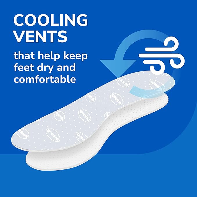 [Australia] - Dr. Scholl's AIR-PILLO Insoles // Ultra-Soft Cushioning and Lasting Comfort with Two Layers of Foam that Fit in Any Shoe - One pair Air Pillo 