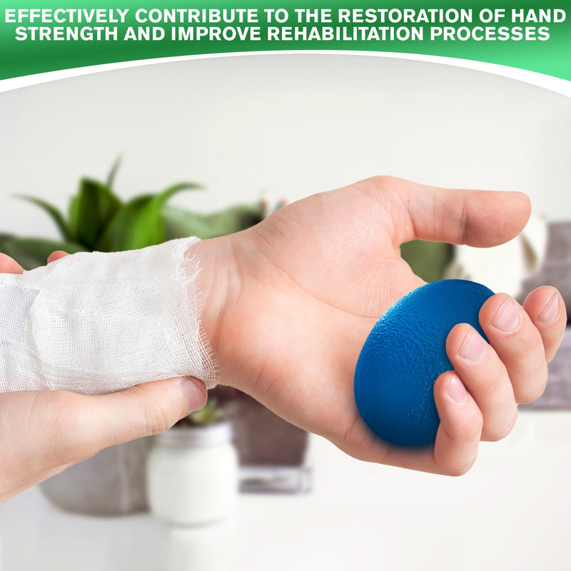 [Australia] - 4Pcs Squeeze Balls for Hand Therapy - Hand Exercise Balls for Arthritis Hand Therapy Balls for Arthritis Hand Squeeze Ball for Hand Therapy Stress Balls for Adults - Squeeze Ball for Hand Strength 
