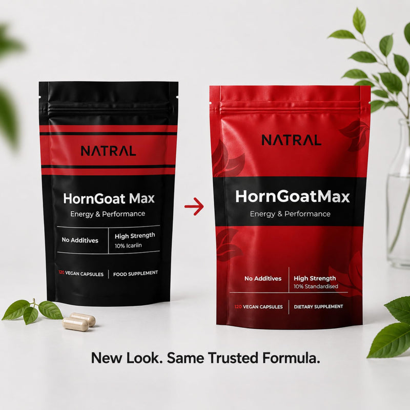 HornGoatMax Capsules - 120 Capsules 500mg Pure Goat Wd Extract 500mg - 10% Standardised Energy and Vitality Supplement for Men - No Fillers No Additives - Vegan Gluten Free 120 count (Pack of 1)