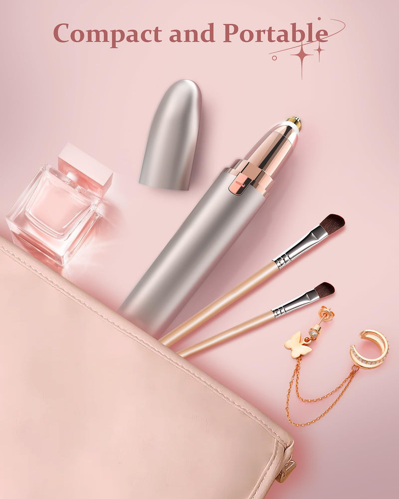 [Australia] - Eyebrow trimmer women's rechargeable eyebrow razor: precision eyebrow trimmer women's facial hair trimmer painless eyebrow epilator eyebrow hair remover eyebrow trimmer for women 