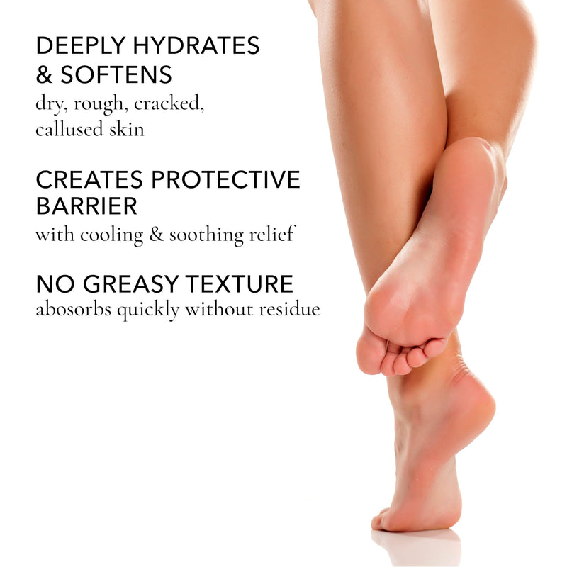 Dionis Goat Milk Sole Keeper® Moisturizing Foot Cream, 4 oz | Award-winning, Moisturizing Foot Lotion For Dry, Cracked Heels & Feet with Shea Butter, Avocado & Peppermint Oil White