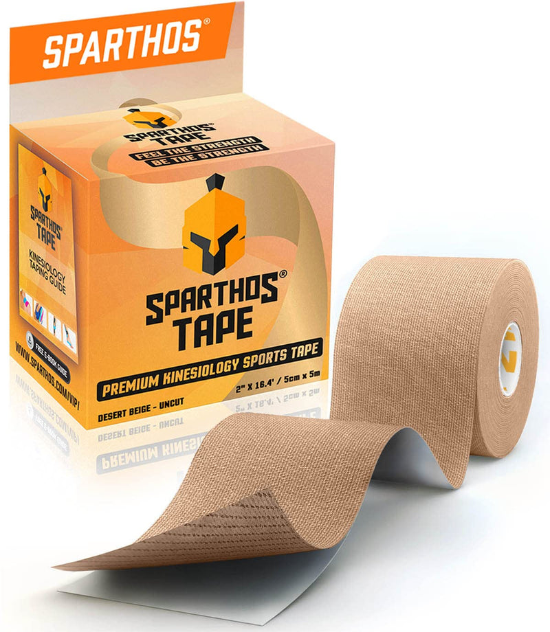 Sparthos Tape Color Bundle: Sunny Yellow + Tiger Orange + Desert Beige [16.4 ft Uncut Rolls]