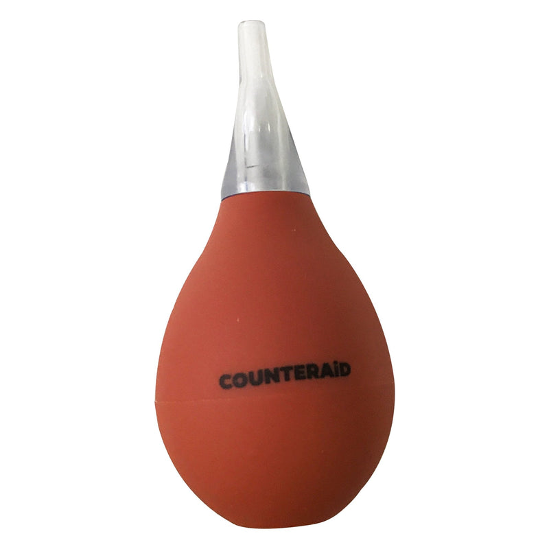 [Australia] - Washable and Reusable, Nasal Aspirator, Ear Wax Syringe, Ulcer Syringe, Bulb Syringe for Babies and Infants, with Tip Which Can Be Taken Apart for Easy Cleaning, 4 Pack - by CounterAid 