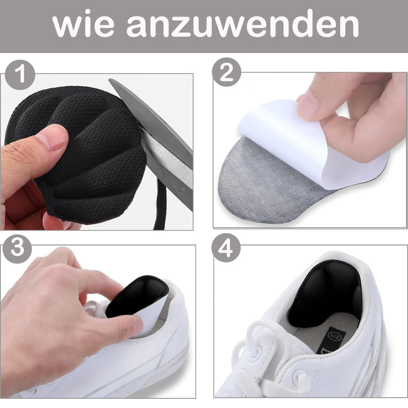 [Australia] - Pack of 24 heel pads, heel pads shoes, heel protection, shoe heel repair, heel protection for shoes, heel pads for shoes that are too big, heel friend, heel pad 