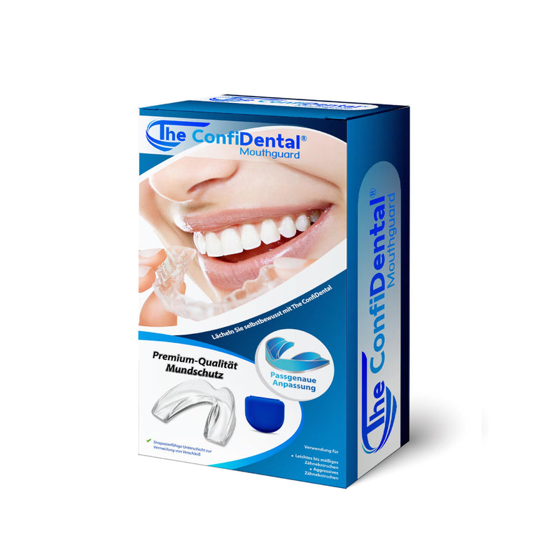 [Australia] - The ConfiDental - Pack of 3 Moldable Mouth Guard for Teeth Grinding Clenching Bruxism, Sport Athletic, Whitening Tray, Including 2 Regular and 1 Heavy Duty Guard (2 (LLL) Regular 1 (II) Heavy Duty) Model I (2pcs.) + Medel III (1pcs.) Blue 3 