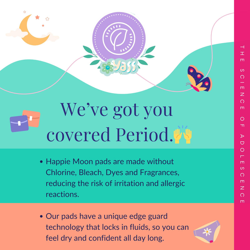 [Australia] - Tween Pads | Starters Organic Cotton Topsheet | First Period Pads for Tweens and Teens | Ultra Thin Pads with Wings | Zero Chlorine, Dyes or Fragrances | Teen Pads, 20 Count Starter Pads 20ct 