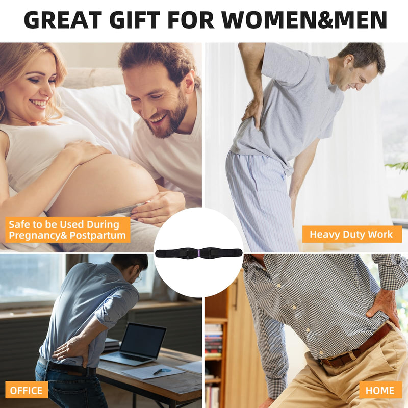 Sacroiliac Si Joint Hip Belt for Women and Men – Adjustable Sciatica Belt for Lower Back and Pelvic Support – 360° Anti-Slip SI Joint Brace for Pain Relief and Stability