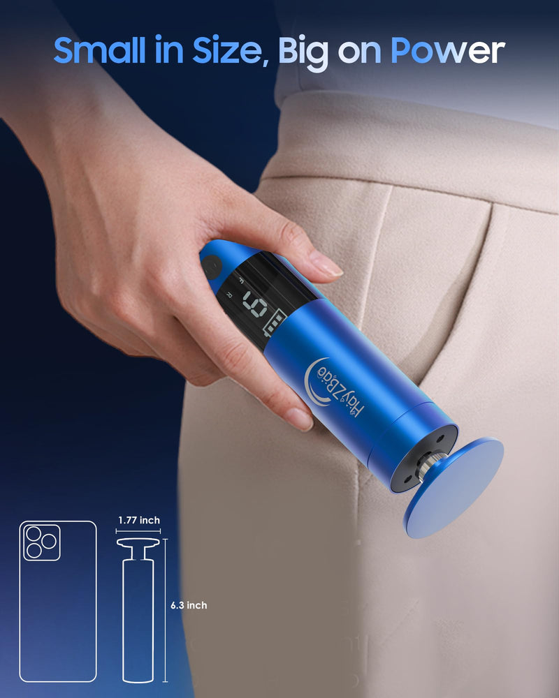 [Australia] - 11000 RPM Rechargeable Electric Foot Callus Remover with 2Glass Sander Discs - Cordless Foot Scrubber,Professional Pedicure Tool for Dead Skin and Calluses,Electric Foot File - Blue Blue - Rechargeable 