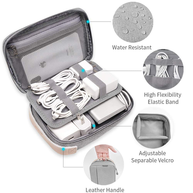 pack all Packing System Bundle | Electronic Organizer (Gray) & 20L Foldable Backpack (Black)
