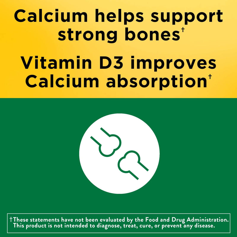 [Australia] - Nature Made Calcium Gummies 500 mg Per Serving with Vitamin D3, Dietary Supplement for Bone Support, 80 Gummies, 40 Day Supply Cherry, Orange, and Strawberry 80 Count (Pack of 1) 