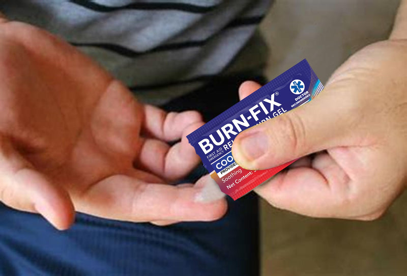 [Australia] - BurnFix¬Æ Hydrogel Burn Gel Packets ‚Äì 3.5 g Soothing First Aid Burn Cream for Instant Cooling Relief on Minor Burns, Sunburns & Scalds ‚îÇ Ideal Emergency Kit Essential (Pack of 25) 