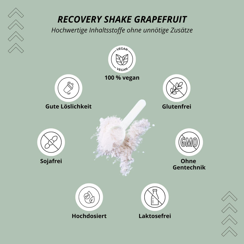 [Australia] - Nutri + Recovery Drink Post Workout Shake - V-Loader Supplement Vegan - 1 kg Grapefruit Powder - Maltodextrin - Protein Powder - Creatine - L-Glutamine 1 kg (Pack of 1) 