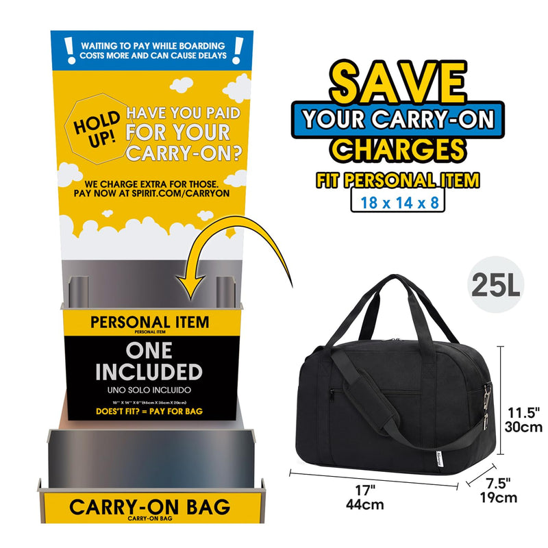 Narwey Travel Duffel Bag with Wet Pocket + Clear Travel Toiletry Bag for Women and Men
