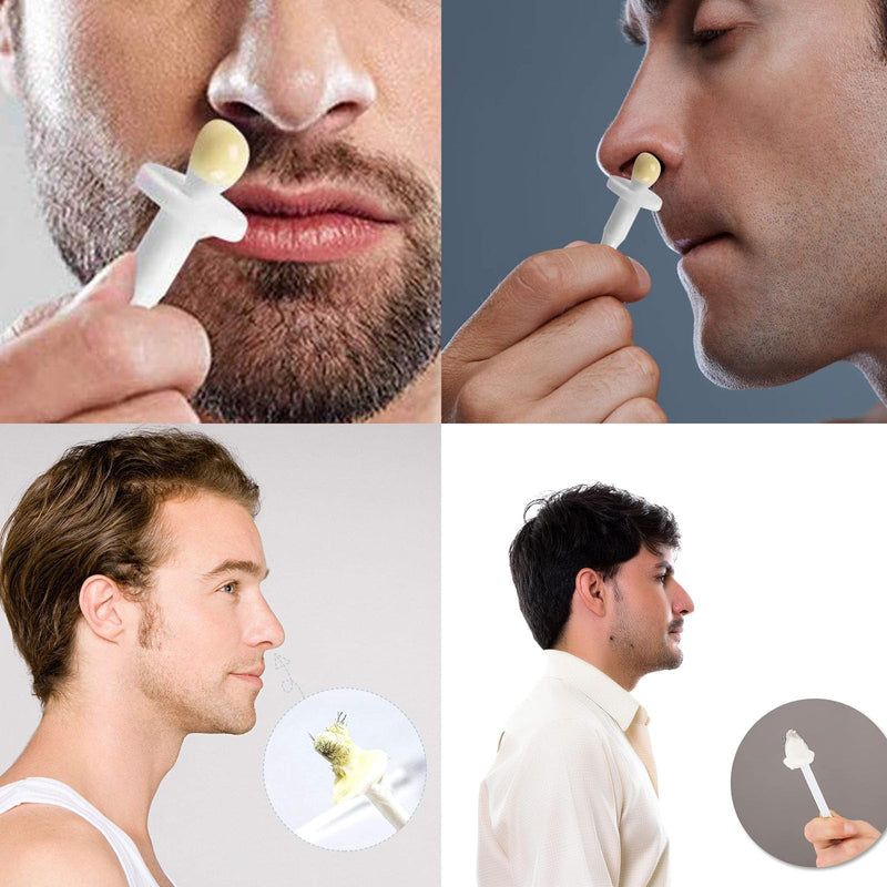 [Australia] - Pack of 100 nose wax sticks, nose hair wax applicators, dual-use nose wax sticks, for nostril cleaning and nose hair removal, available for men and women 