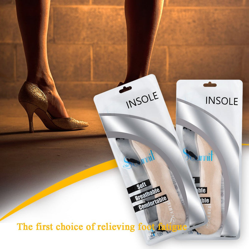 [Australia] - Soumit Insoles for Women, 2 Pairs Non-Slip and Self-Adhesive Insoles for High Heels, Sandals, Relieves Stress and Fatigue in the Feet 