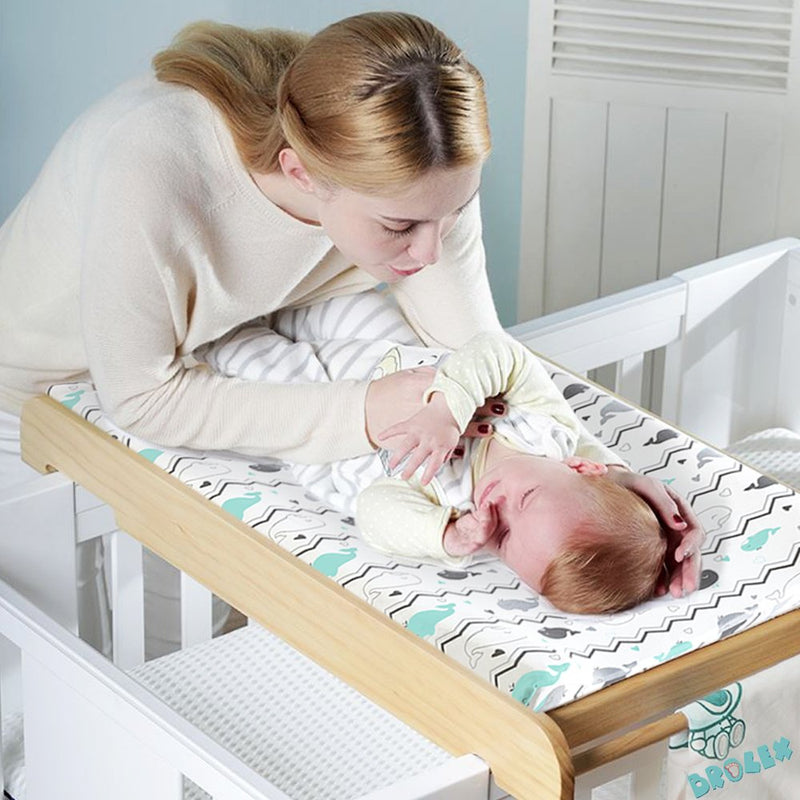 [Australia] - Stretchy Changing Pad Covers for Boys Girls,2 Pack Jersey Knit,Elephant & Whale Elephant & Whale 