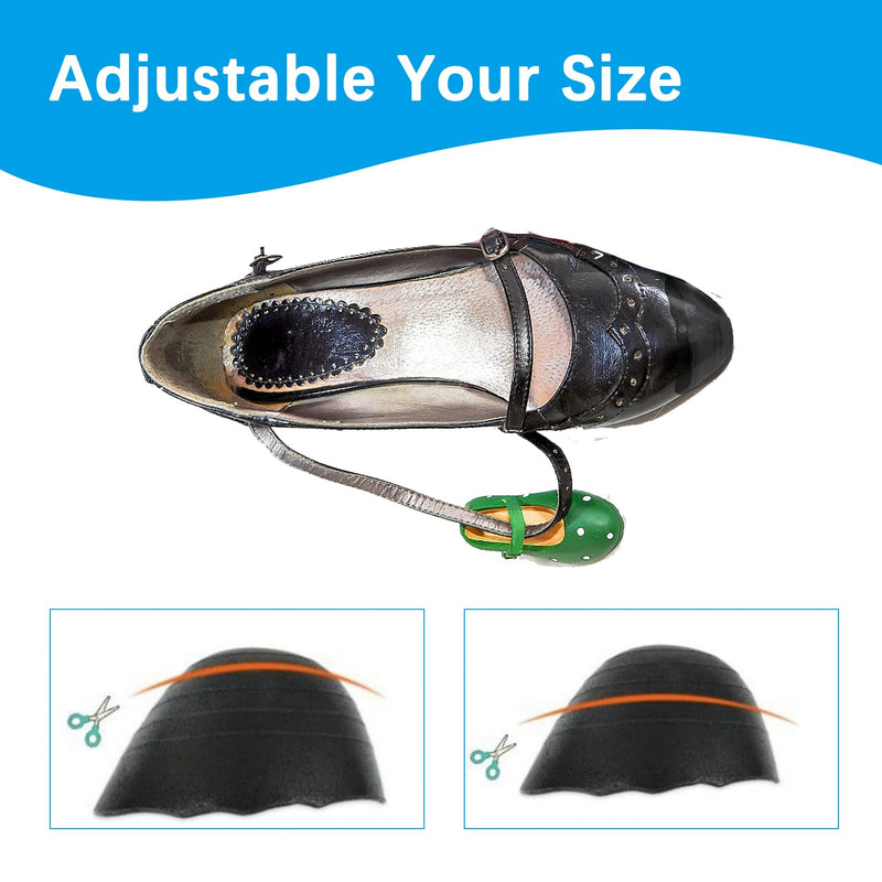 [Australia] - 3 pairs of shoe filler shoe pads, adjustable shoe filler, shoe filler toe pads, toe insoles, shoe filler shoe insert, for large shoes, adjustable insoles, for women and men 