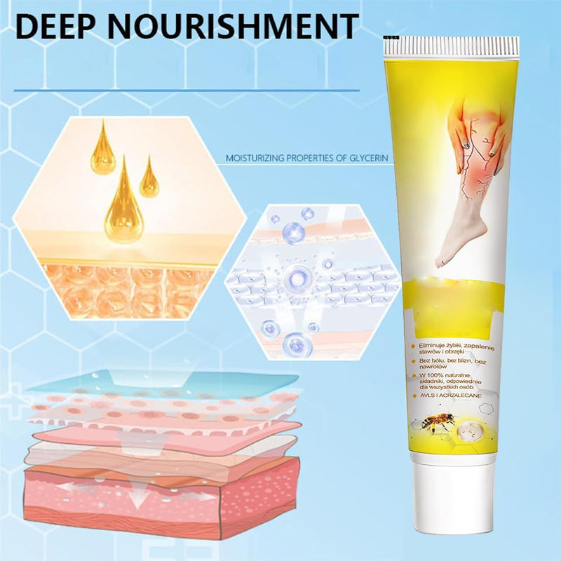 [Australia] - Zoencgz Bee Venom Treatment Cream, Bee Venom Cream for Treating Arthritis and Varicose Veins, Bee Venom Cream, Hydrating Moisturizing Treatment Cream for Men & Women (2PCS) 