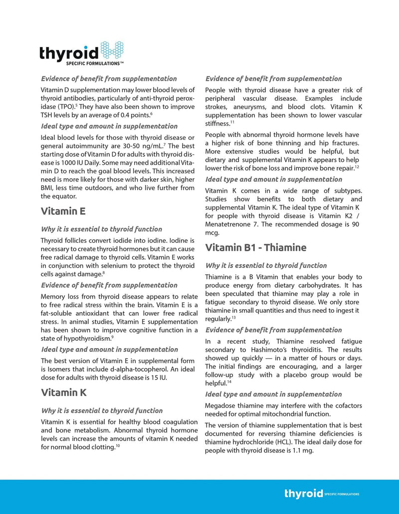 [Australia] - Thyroid Daily - The First Nutrient Complete Multi Designed for Optimal Thyroid Health. Thyroid Daily is Iodine Free w/ 19 Thyroid Daily Essential Nutrients for Thyroid Support. 