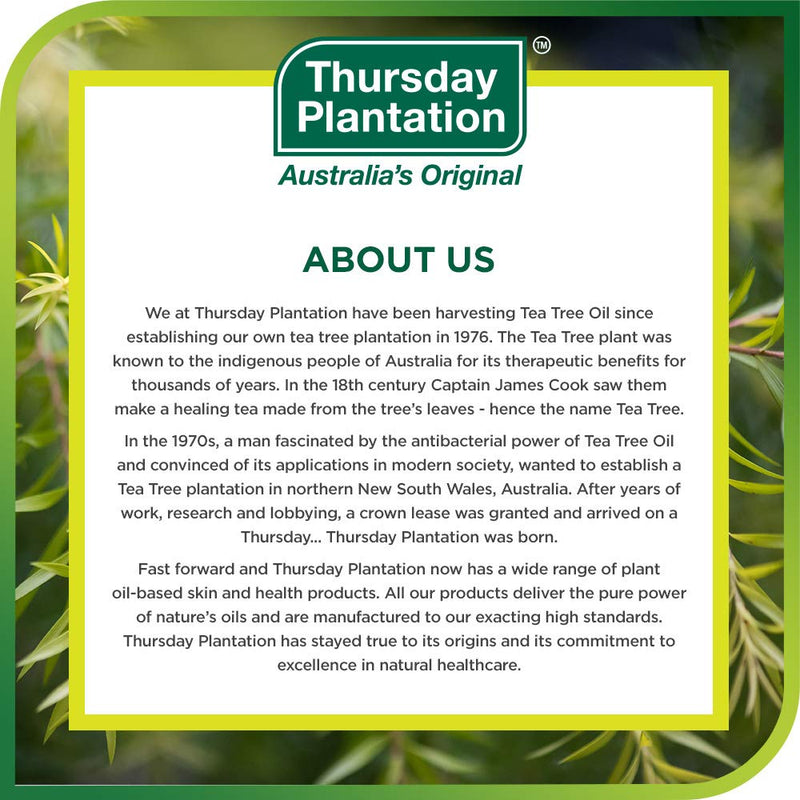 Thursday Plantation Tea Tree Foot Powder, Helps Prevent Foot Odor and Sweat, 3.5 Ounces 3.5 Ounce (Pack of 1)