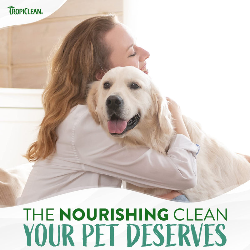 TropiClean Cocoa Butter Ear Wash for Dogs & Cats | Alcohol Free Dog Ear Cleaner Solution | Pet Ear Wash Derived from Natural Ingredients | Made in the USA | 4 oz. - PawsPlanet Australia
