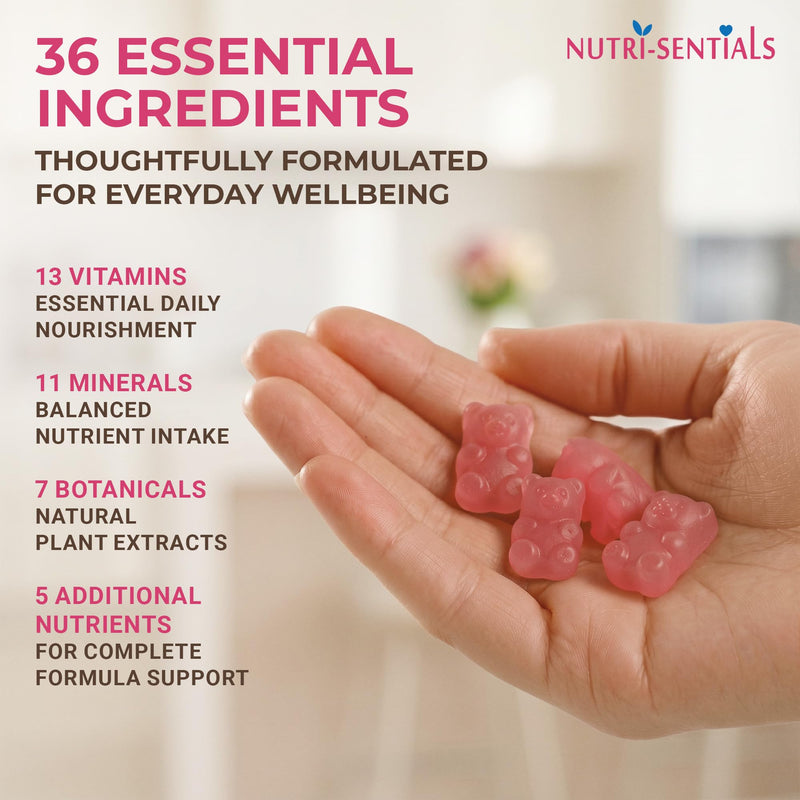 Postnatal Vitamins Gummies- Multivitamin Breastfeeding Supplement for Mums- New Mum Vitamins for Energy, Immunity & Breastfeeding Support- Organic Lactation Supplement- 60 Gummies