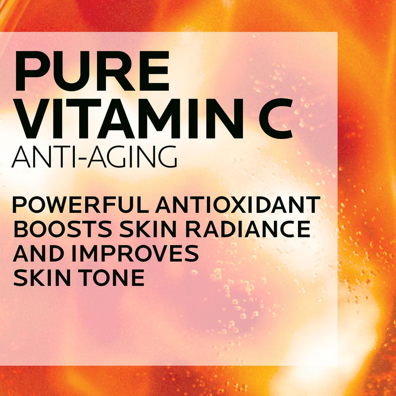 La Roche-Posay Redermic C Vitamin C Face Moisturizer, 1.35oz | Anti-wrinkle face cream with pure vitamin C, hyaluronic acid & glycerin for normal to combination & sensitive skin.