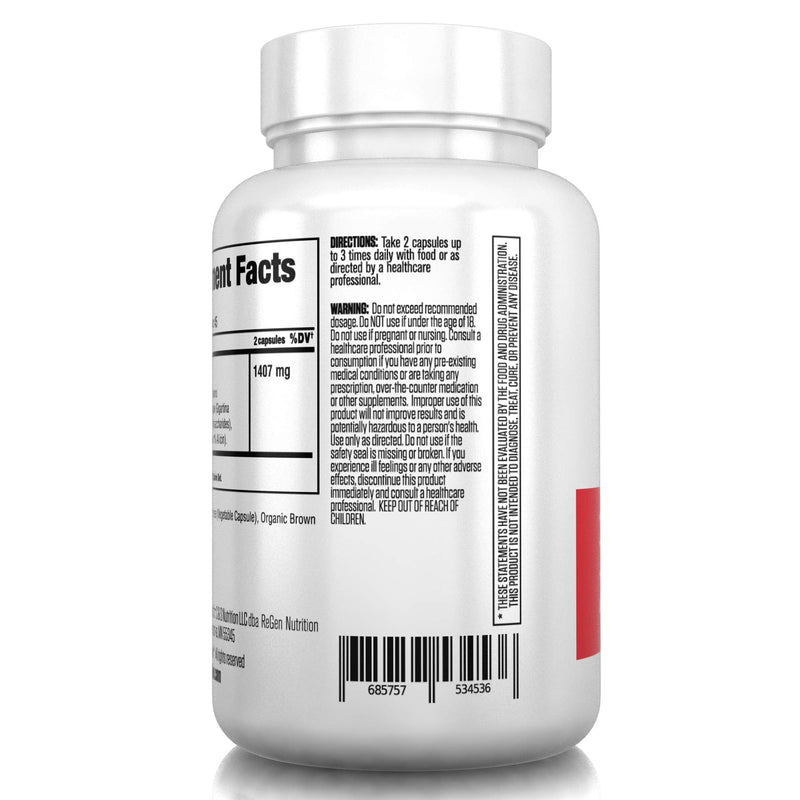 [Australia] - Lysine Rescue, Amino Acid Supplement for Stronger Immune Health & Collagen Synthesis in Women & Men, Promotes Lips & Skin Health, Natural, Pure L-lysine, 90 Capsules, 45 Day Supply 