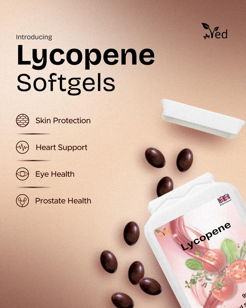 [Australia] - Ved Lycopene Supplement | 50mg x 90 Softgel 
