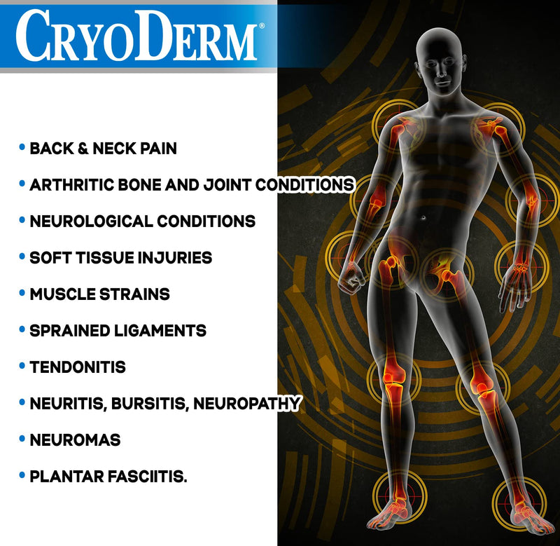 [Australia] - Bundle-2 Items : Cryoderm Cold Gel 4oz (Pack of 2) 