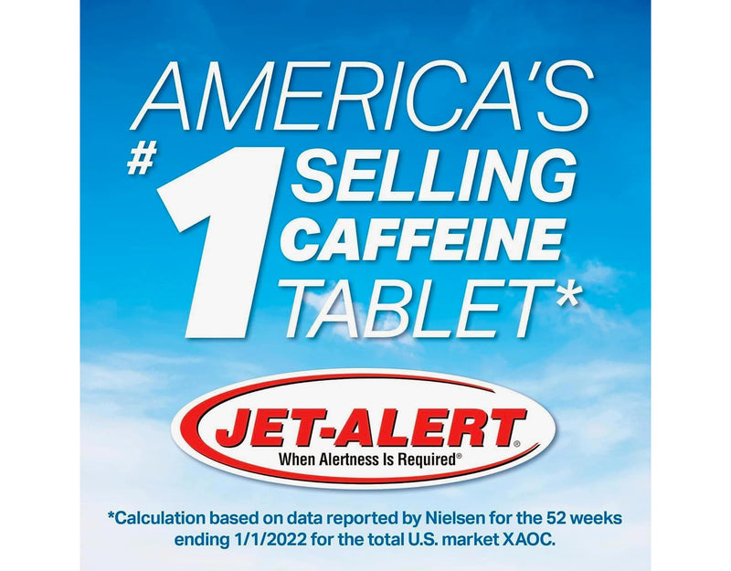 [Australia] - Jet-Alert Double Strength Caffeine 200 Mg Caplets, 90 caplets, Pack of 3 30 Count (Pack of 3) 