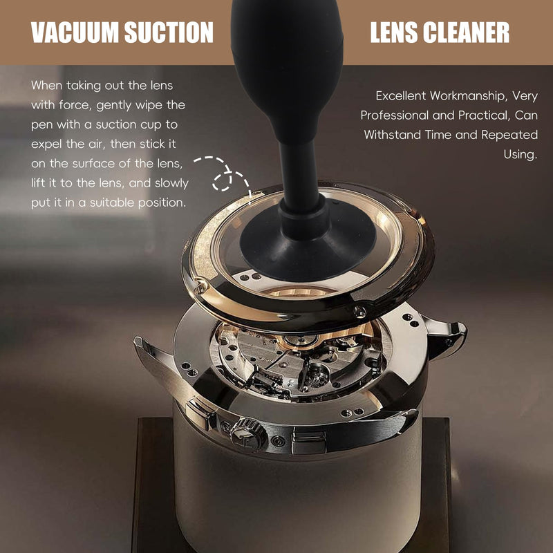 [Australia] - Myqqhbs lens sucker set, with 9 interchangeable suction cups, strong suction, manual vacuum suction pen, lens puller 