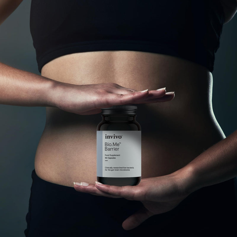 Invivo Bio.Me Barrier Capsules (90 Capsules - 1 Month Supply) - 5 Billion CFU Probiotic Bio Cultures Complex Supplement with PROBIOACT® Technology to Enhance Absorption - Contributes to Microbiome