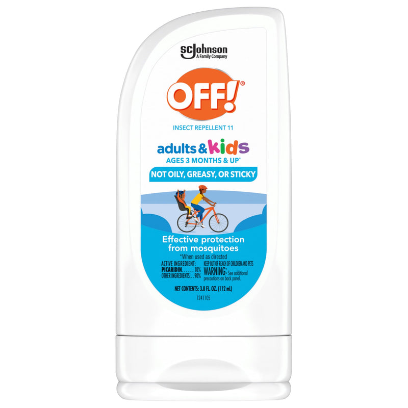 [Australia] - OFF! Insect Repellent Lotion for Adults & Kids, Fragrance-Free Bug Repellent for Everyday Protection from Mosquitoes and Ticks, 3.8 oz 
