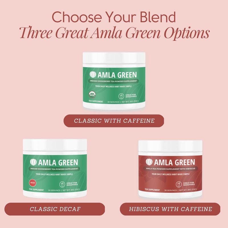 [Australia] - Amla Powder & Green Tea Superfood Supplement with Hibiscus, 20x Ultra Concentrated Amla, Antioxidant Support, Made with Oolong Tea and Indian Gooseberries, Organic, Vegan, Hibiscus, 30 Servings Hibiscus | 30 Servings 