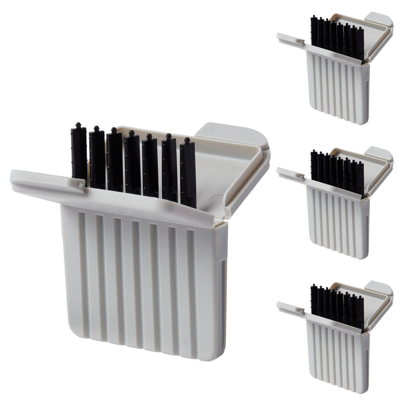 Genuine Original Grey Pack (4 Packs) | Compatible with Phonak, Widex and Unitron | Replacement Filters 4