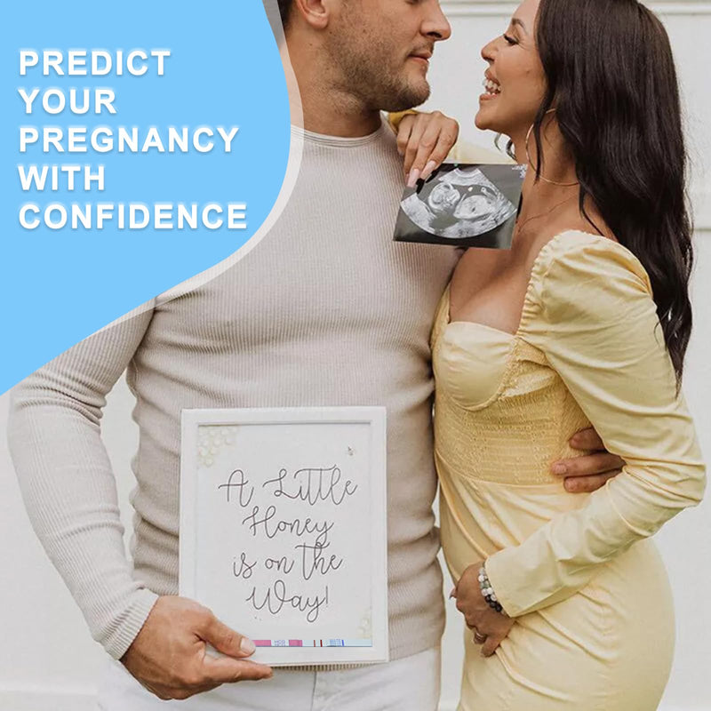 [Australia] - ACCUBIO 50 Ovulation Test Strips and 20 Pregnancy Test Strips Combo Kit, Over 99% Accurate Fertility Test, Sensitive LH and HCG Home Rapid Detection, with 70 Free Urine Collection Cups 