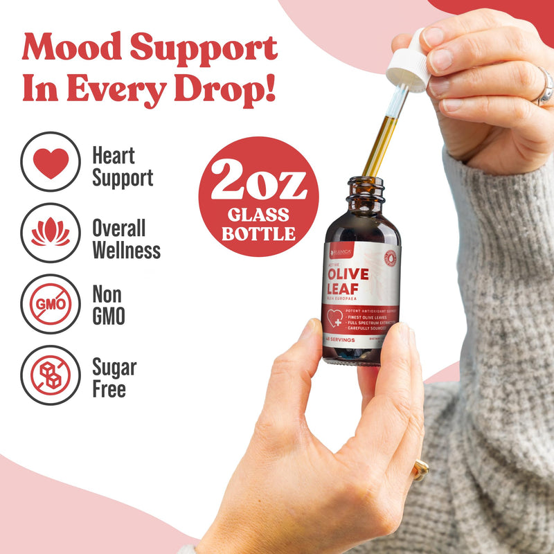 [Australia] - Rejuvica Health Active Olive Leaf - Advanced Olive Leaf Extract - Naturally Occurring Oleuropein - Liquid Delivery for Better Absorption - Immune & Heart Support 