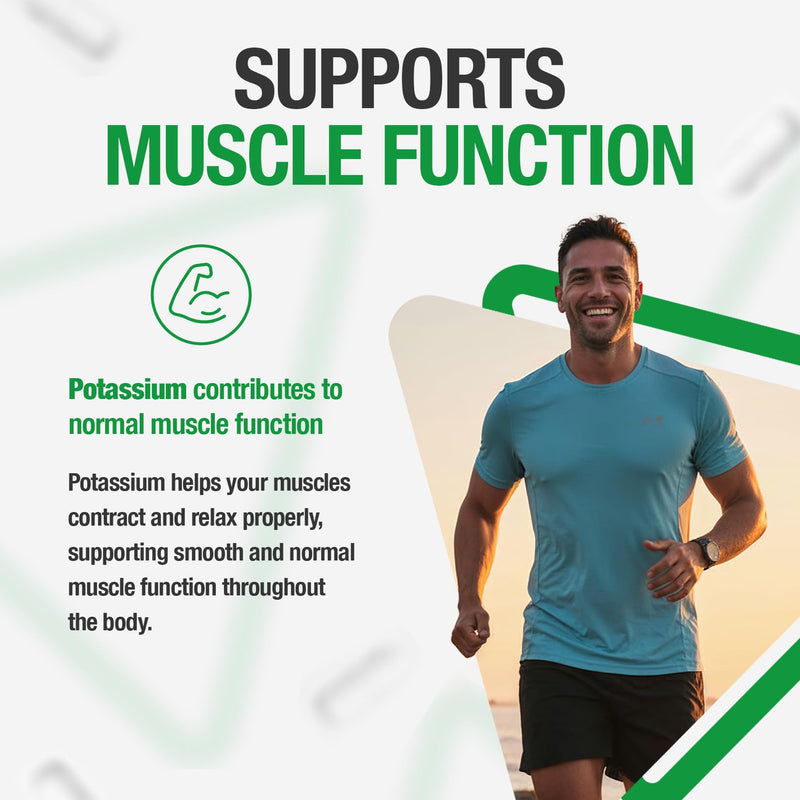 Potassium Supplements | Potassium Gluconate Capsules - 99mg per Capsule - 100 Capsules, Each with 99 mg of Premium Quality Potasium Gluconate Powder