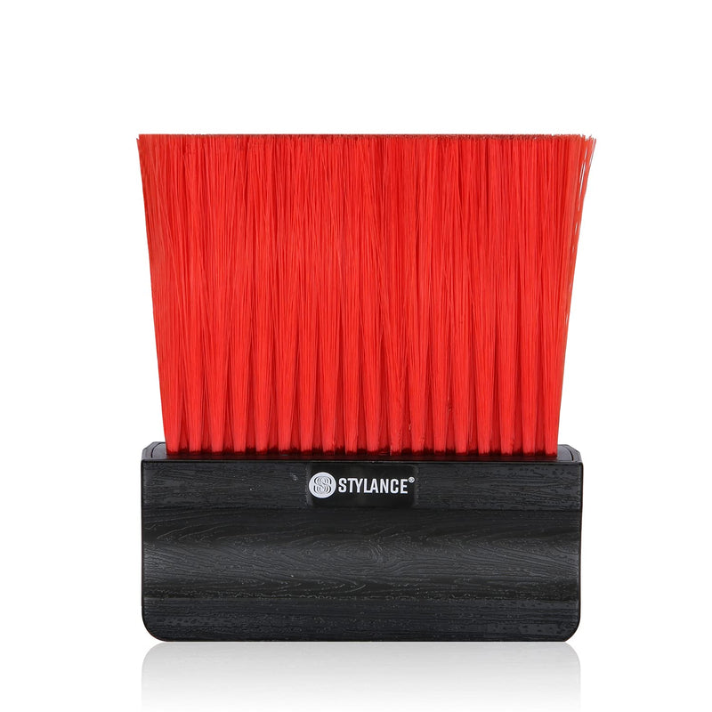 Barber Neck Duster Brush for Hair Cutting, Soft Household Hair Neck Cleaning Brush, Professional Salon Tool (Black Brown)