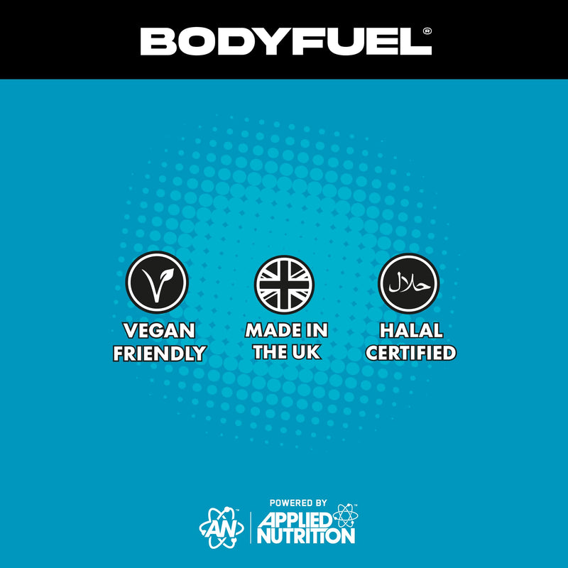 Applied Nutrition BodyFuel Pre-Workout Powder - Energy, Strength & Endurance Booster with Creatine, Citrulline & Beta-Alanine Sugar-Free Pre-Workout (320g - 40 Servings) (Blue Raspberry) Blue Raspberry