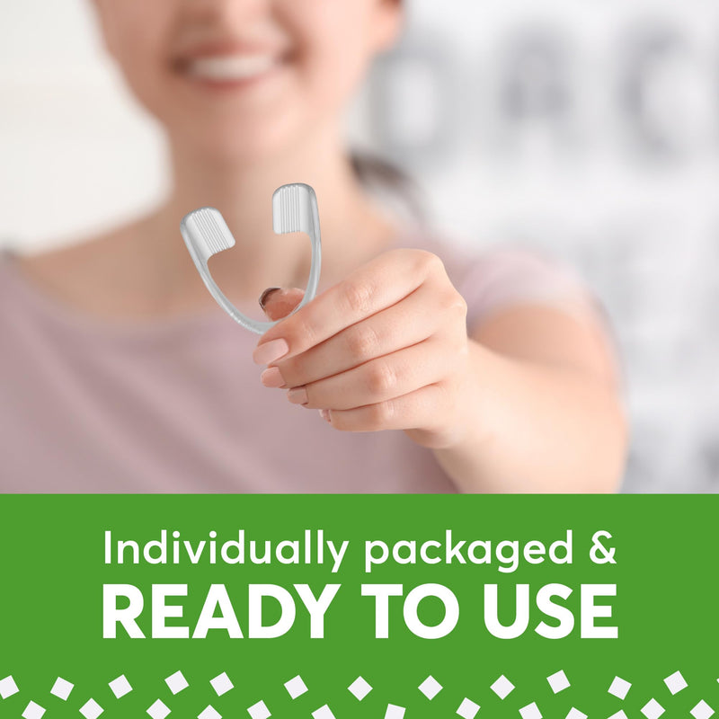 [Australia] - Plackers Grind No More Night Guard, Nighttime Protection for Teeth, BPA Free, Sleep Well, Ready to Wear, Disposable, One Size Fits All, 16 Count 