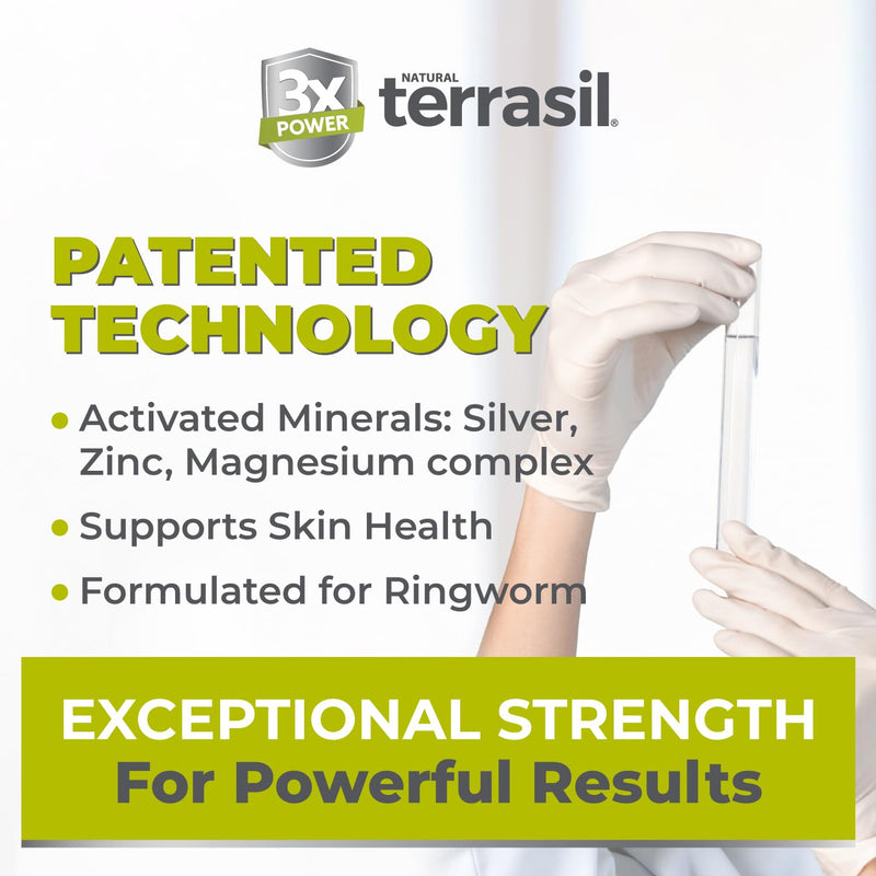 [Australia] - terrasil Ringworm Soap for Ringworm Symptoms - Soothing Care & Relief of Itchy, Sore Skin - Natural, Dermatologist Tested & Hypoallergenic Approved, Antifungal Cleansing Soap for Adults & Kids (75g) 