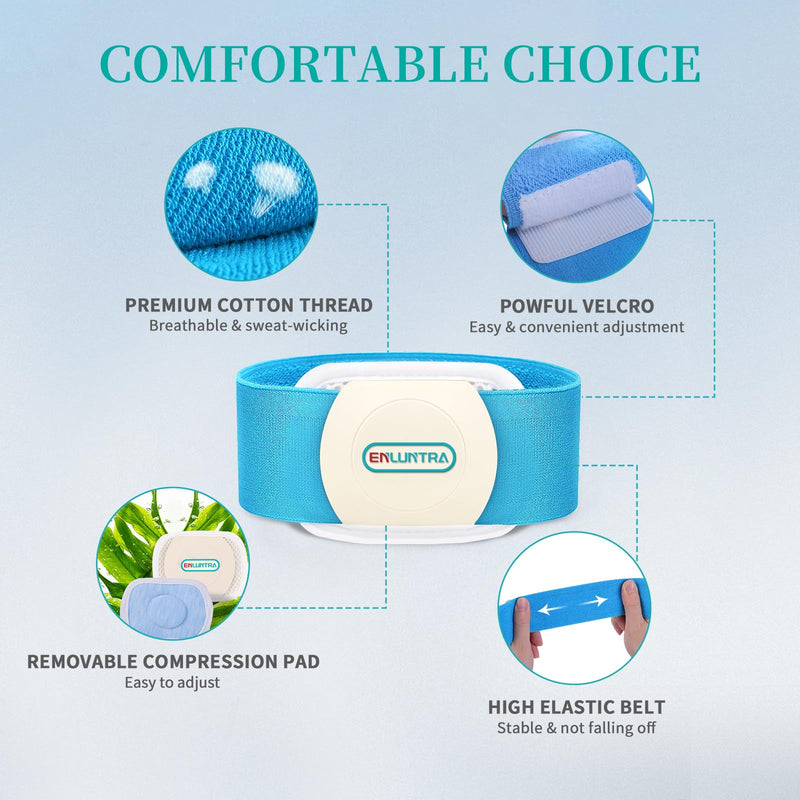 Newborn Adjustable Belly Button Band，Hernia Belt for Baby，Infant Umbilical Hernia Belt Wrap Truss(Movable Pads-Small) Small