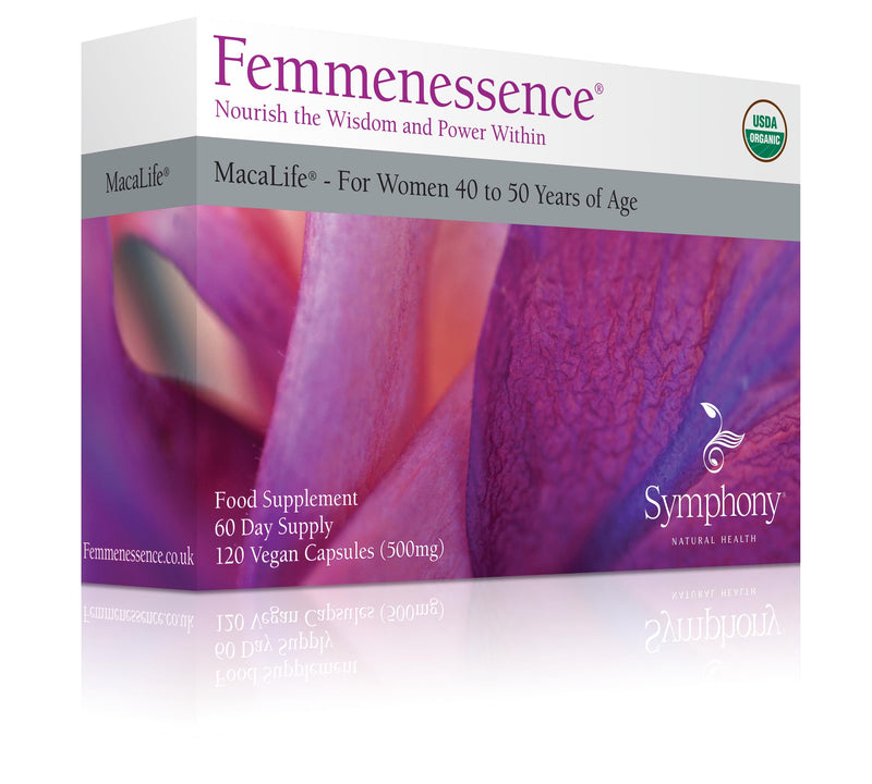 [Australia] - Femmenessence¬Æ MacaLife¬Æ ‚Äì Clinically Proven Perimenopausal Supplement for Natural Hormone Balance, Symptom Relief, Heart & Mood Support, Without Added Hormones (120 Capsules, 60 Day Supply) 120 
